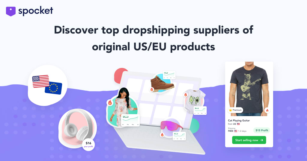 Shopify Dropshipping App - Spocket Logo